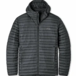 Cheap ✨ Stio Men's Pinion Down Hooded Jacket ✔️ -Stio Sales Shop M Pinion Down Hooded Jacket Boundary Black