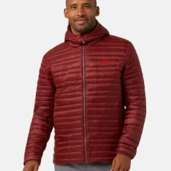 Cheap ✨ Stio Men's Pinion Down Hooded Jacket ✔️ -Stio Sales Shop M Pinion Down Hooded Jacket Roasted Beet 1