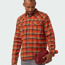 Cheap ✨ Stio Men's Pinion Down Hooded Jacket ✔️ -Stio Sales Shop M Pinion Down Hooded Jacket Roasted Beet 5