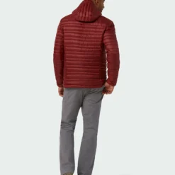 Cheap ✨ Stio Men's Pinion Down Hooded Jacket ✔️ -Stio Sales Shop M Pinion Down Hooded Jacket Roasted Beet 7