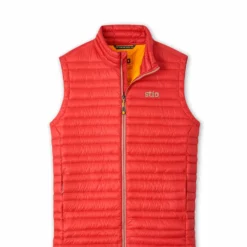 Promo 🌟 Stio Men's Pinion Down Vest 🛒 -Stio Sales Shop M Pinion Down Vest Risk Red