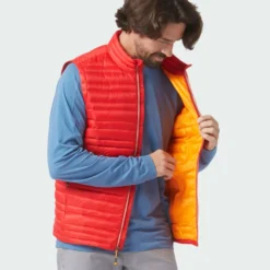 Promo 🌟 Stio Men's Pinion Down Vest 🛒 -Stio Sales Shop M Pinion Down Vest Risk Red 5 Top