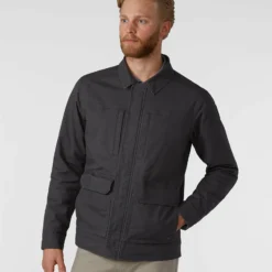 Best Sale ⌛ Stio Men's Rivet® Canvas Utility Jacket 🧨 -Stio Sales Shop M Rivet Canvas Utility Jacket Basalt 2