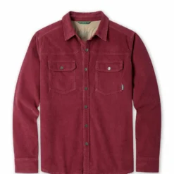 Top 10 😉 Stio Men's Saratoga Cord Shirt 😍 -Stio Sales Shop M Saratoga Cord Shirt Roasted Beet