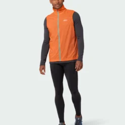 Brand new 🔥 Stio Men's Second Light Vest 💯 -Stio Sales Shop M Second Light Vest Orange Peel 1 Full