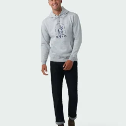 Discount ✔️ Stio Men's Ski The Tetons Hoodie ✨ 10 Discount ✔️ Stio Men's Ski The Tetons Hoodie ✨ -Stio Sales Shop M Ski The Tetons Hoodie Grey Heather 3