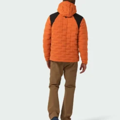 Wholesale 🥰 Stio Men's Skillet Stretch Down Hooded Jacket 🧨 -Stio Sales Shop M Skillet Stretch Down Hooded Jacket Basecamp Orange 9