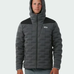 Wholesale 🥰 Stio Men's Skillet Stretch Down Hooded Jacket 🧨 -Stio Sales Shop M Skillet Stretch Down Hooded Jacket Boundary Black 6