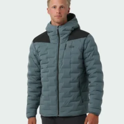 Wholesale 🥰 Stio Men's Skillet Stretch Down Hooded Jacket 🧨 -Stio Sales Shop M Skillet Stretch Down Hooded Jacket Stormy Weather 1