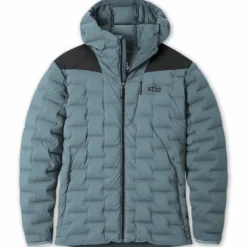 Wholesale 🥰 Stio Men's Skillet Stretch Down Hooded Jacket 🧨 -Stio Sales Shop M Skillet Stretch Down Hooded Jacket Stormy Weather