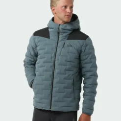 Wholesale 🥰 Stio Men's Skillet Stretch Down Hooded Jacket 🧨 -Stio Sales Shop M Skillet Stretch Down Hooded Jacket Stormy Weather 3