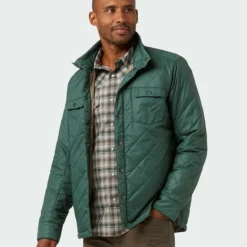 Coupon 🎉 Stio Men's Skycrest Insulated Snap 🔔 Shirt ⭐ 26 Coupon 🎉 Stio Men's Skycrest Insulated Snap 🔔 Shirt ⭐ -Stio Sales Shop M Skycrest Snap Shirt Treeline Green 1