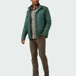Coupon 🎉 Stio Men's Skycrest Insulated Snap 🔔 Shirt ⭐ 28 Coupon 🎉 Stio Men's Skycrest Insulated Snap 🔔 Shirt ⭐ -Stio Sales Shop M Skycrest Snap Shirt Treeline Green 4