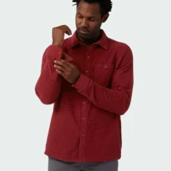 Top 10 🥰 Stio Men's Thermop Fleece Snap Shirt 😉 37 Top 10 🥰 Stio Men's Thermop Fleece Snap Shirt 😉 -Stio Sales Shop M Thermop Fleece Snap Shirt Roasted Beet 2