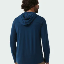 Coupon 😉 Stio Men's Tipton Tech Hooded Henley 💯 -Stio Sales Shop M Tipton Tech Hooded Henley Mulberry Heather 2