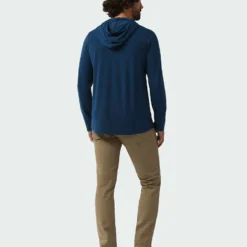 Coupon 😉 Stio Men's Tipton Tech Hooded Henley 💯 -Stio Sales Shop M Tipton Tech Hooded Henley Mulberry Heather 4