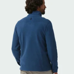 Best Pirce ⌛ Stio Men's Turpin Fleece Half Zip ⭐ -Stio Sales Shop M Turpin Fleece Half Zip Navy Peony Heather 2