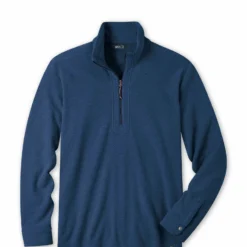 Best Pirce ⌛ Stio Men's Turpin Fleece Half Zip ⭐ -Stio Sales Shop M Turpin Fleece Half Zip Navy Peony Heather