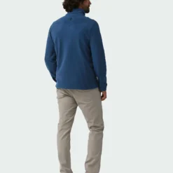 Best Pirce ⌛ Stio Men's Turpin Fleece Half Zip ⭐ -Stio Sales Shop M Turpin Fleece Half Zip Navy Peony Heather 4