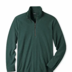 Best Pirce ⌛ Stio Men's Turpin Fleece Half Zip ⭐ -Stio Sales Shop M Turpin Fleece Half Zip Treeline Green Heather