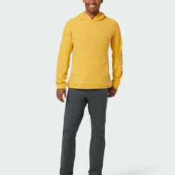 New 🎉 Stio Men's Turpin Fleece Hooded Pullover 🎁 -Stio Sales Shop M Turpin Fleece Hooded Pullover Pollen Heather 1 Full