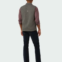 Best Sale 👍 Stio Men's Wilcox Fleece Vest 😉 -Stio Sales Shop M Wilcox Fleece Vest Scorched Rock 5