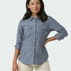 Hot Sale 🤩 Stio Women's Ashton Chambray Shirt 🤩 -Stio Sales Shop W Ashton Chambray Shirt Medium Chambray 1 fcefcedb 56fc 46d9 bb3b ebbb4fcef39a