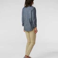 Best Pirce 👍 Stio Women's Ashton Chambray Shirt - Past Season 🛒 -Stio Sales Shop W Ashton Chambray Shirt Medium Chambray 4 3fa761d1 89da 41db 86ae 9210ad4c8017