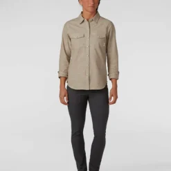 Best Pirce 👍 Stio Women's Ashton Chambray Shirt - Past Season 🛒 -Stio Sales Shop W Ashton Chambray Shirt Rodeo Dust 3 87dd338f 08a7 4cdb 94f8 fb56321f8ce6