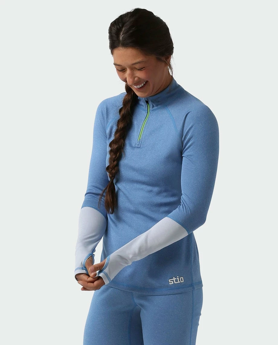 Cheap 💯 Stio Women's Basis Power Wool™ Zip Neck 👏 9 Cheap 💯 Stio Women's Basis Power Wool™ Zip Neck 👏 - Image 9