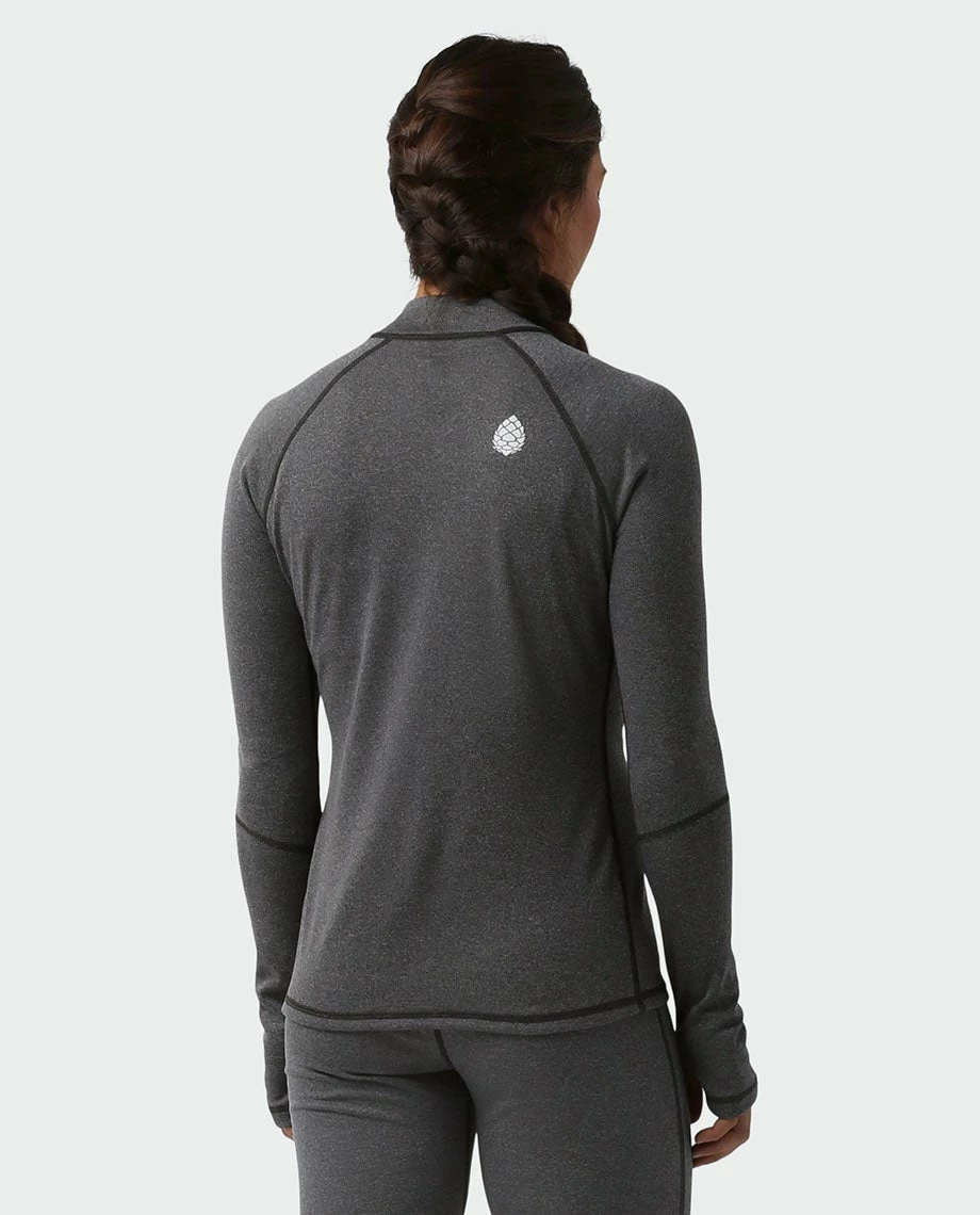 Cheap 💯 Stio Women's Basis Power Wool™ Zip Neck 👏 4 Cheap 💯 Stio Women's Basis Power Wool™ Zip Neck 👏 - Image 4