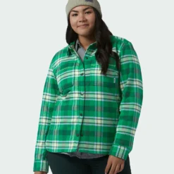 New ๐ฏ Stio Women's Buckhorn Insulated Snap Shirt ๐ 33 New ๐ฏ Stio Women's Buckhorn Insulated Snap Shirt ๐ -Stio Sales Shop W Buckhorn Insulated Snap Shirt Herbage Plaid Alt 1