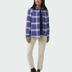 New ๐ฏ Stio Women's Buckhorn Insulated Snap Shirt ๐ 23 New ๐ฏ Stio Women's Buckhorn Insulated Snap Shirt ๐ -Stio Sales Shop W Buckhorn Insulated Snap Shirt Mulberry Plaid 4
