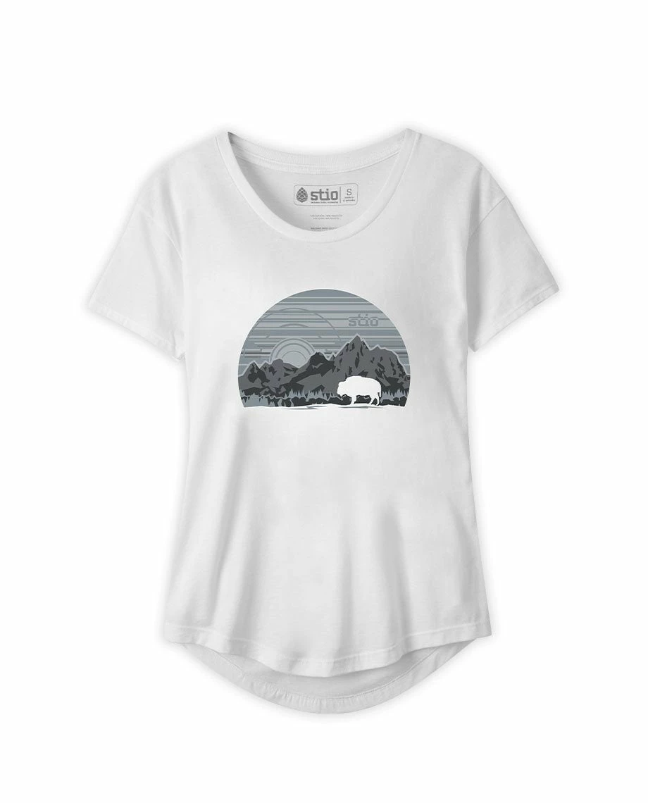 Coupon ๐ Stio Women's Buffalo Sunrise Tee ๐ 4 Coupon ๐ Stio Women's Buffalo Sunrise Tee ๐ - Image 4