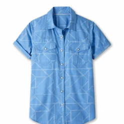 Promo 🤩 Stio Women's Curtis Camp Shirt SS 🧨 -Stio Sales Shop W Curtis Camp Shirt SS Lakeside Bandana Print