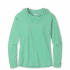 Coupon 🛒 Stio Women's Divide Hooded Pullover 🤩 -Stio Sales Shop W Divide Hoodie Turquoise Rest Heather