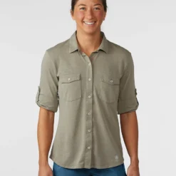 Deals ✨ Stio Women's Divide Shirt 🥰 54 Deals ✨ Stio Women's Divide Shirt 🥰 -Stio Sales Shop W Divide Shirt Trout Time 1