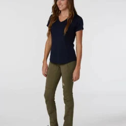 Flash Sale 🌟 Stio Women's Divide V-Neck SS ⭐ -Stio Sales Shop W Divide Vneck SS Mountain Shadow 3