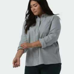 Top 10 ⭐ Stio Women's Dovetail Lightweight Flannel 🔥 Shirt ⭐ 56 Top 10 ⭐ Stio Women's Dovetail Lightweight Flannel 🔥 Shirt ⭐ -Stio Sales Shop W Dovetail Flannel Shirt Moon Dust Alt 2