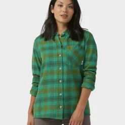 Top 10 ⭐ Stio Women's Dovetail Lightweight Flannel 🔥 Shirt ⭐ 43 Top 10 ⭐ Stio Women's Dovetail Lightweight Flannel 🔥 Shirt ⭐ -Stio Sales Shop W Dovetail Lightweight Flannel Shirt Greenery Plaid 1