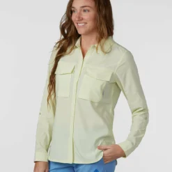 Flash Sale โ Stio Women's Eddy Guide Shirt LS ๐งจ 30 Flash Sale โ Stio Women's Eddy Guide Shirt LS ๐งจ -Stio Sales Shop W Eddy Guide Shirt Honey Dew 1