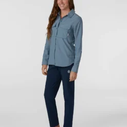 Flash Sale โ Stio Women's Eddy Guide Shirt LS ๐งจ 27 Flash Sale โ Stio Women's Eddy Guide Shirt LS ๐งจ -Stio Sales Shop W Eddy Guide Shirt River Shimmer 5