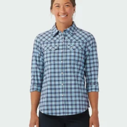 New ⭐ Stio Women's Eddy 😍 Shirt LS 🔥 -Stio Sales Shop W Eddy Shirt LS Mulberry Plaid 1 e9509e80 9487 44a3 9fdd 25b58a3f7b2f