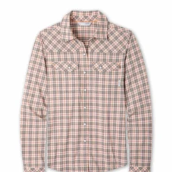 New ⭐ Stio Women's Eddy 😍 Shirt LS 🔥 -Stio Sales Shop W Eddy Shirt LS Steel Plaid ad29826e 2c24 42c5 90ae 97753b44e44f