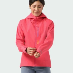 Discount 🌟 Stio Women's Ender PACLITE® Hooded Jacket 😍 -Stio Sales Shop W Ender Paclite Hooded Jacket Azalea Bloom 6 Top