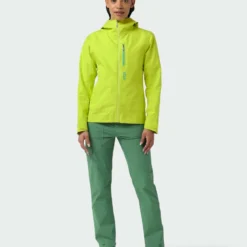 Discount 🌟 Stio Women's Ender PACLITE® Hooded Jacket 😍 -Stio Sales Shop W Ender Paclite Hooded Jacket Lime Zest 1 Full
