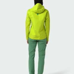 Discount 🌟 Stio Women's Ender PACLITE® Hooded Jacket 😍 -Stio Sales Shop W Ender Paclite Hooded Jacket Lime Zest 2 Full