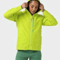 Discount 🌟 Stio Women's Ender PACLITE® Hooded Jacket 😍 -Stio Sales Shop W Ender Paclite Hooded Jacket Lime Zest 5 Top