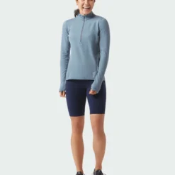 Best Sale ✔️ Stio Women's Fremont Stretch Fleece Half Zip ⌛ -Stio Sales Shop W Fremont Stretch Fleece Half Zip Storm Cloud 1 Full