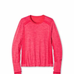 Outlet ✨ Stio Women's Basis® Seamless Tech Crew 😀 -Stio Sales Shop W Full Range Seamless Crew Pink Elation Heather